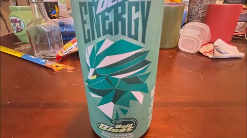 Drink review |Mountain Dew energy Baja blast￼.