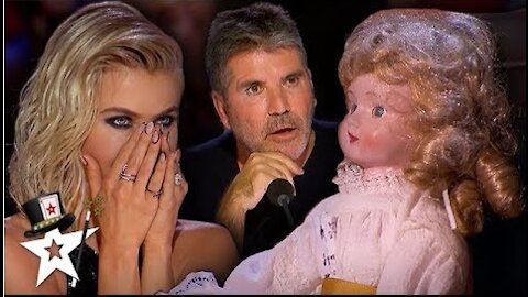 Judge Gets Possessed By Haunted Doll on America's Got Talent - Magicians Got Talent