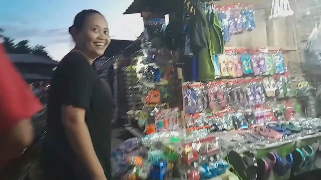 We go Walking for Buy in the Market Near Home in Philippines - Xmandre Dimple Italian Pinay Family