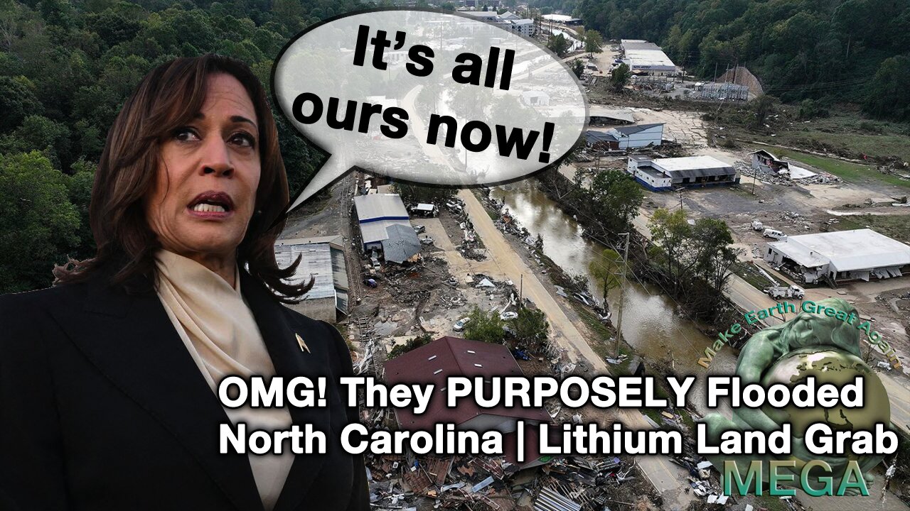 OMG! They PURPOSELY Flooded North Carolina | Lithium Land Grab