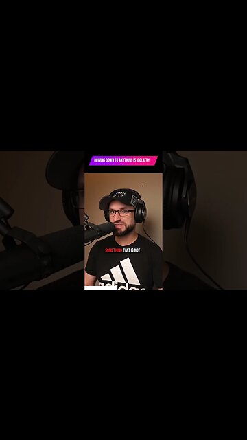 Bowing down to ANYTHING is #idol #worship if it not to the one true #God #bible #jesus #podcast