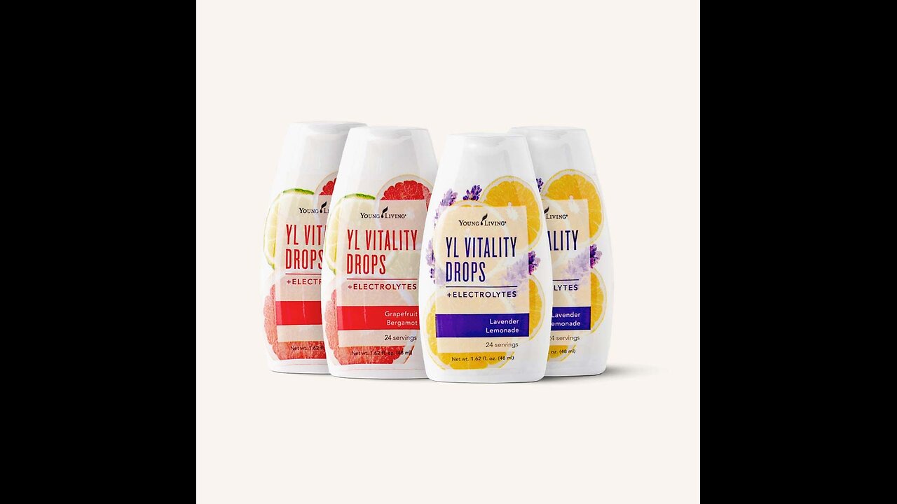 YL Vitality Drops + Energy & + Electrolytes