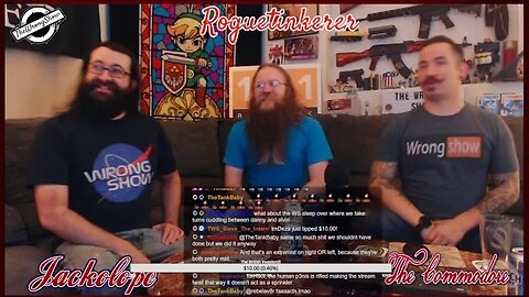 VOD: The Wrong Show with The Wrong News! Special Guests Rogue Tinkerer! -1-10-22