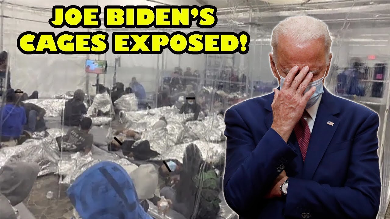 Texas Democrat EXPOSES Joe Biden's "Migrant Cages" in Donna, TX!