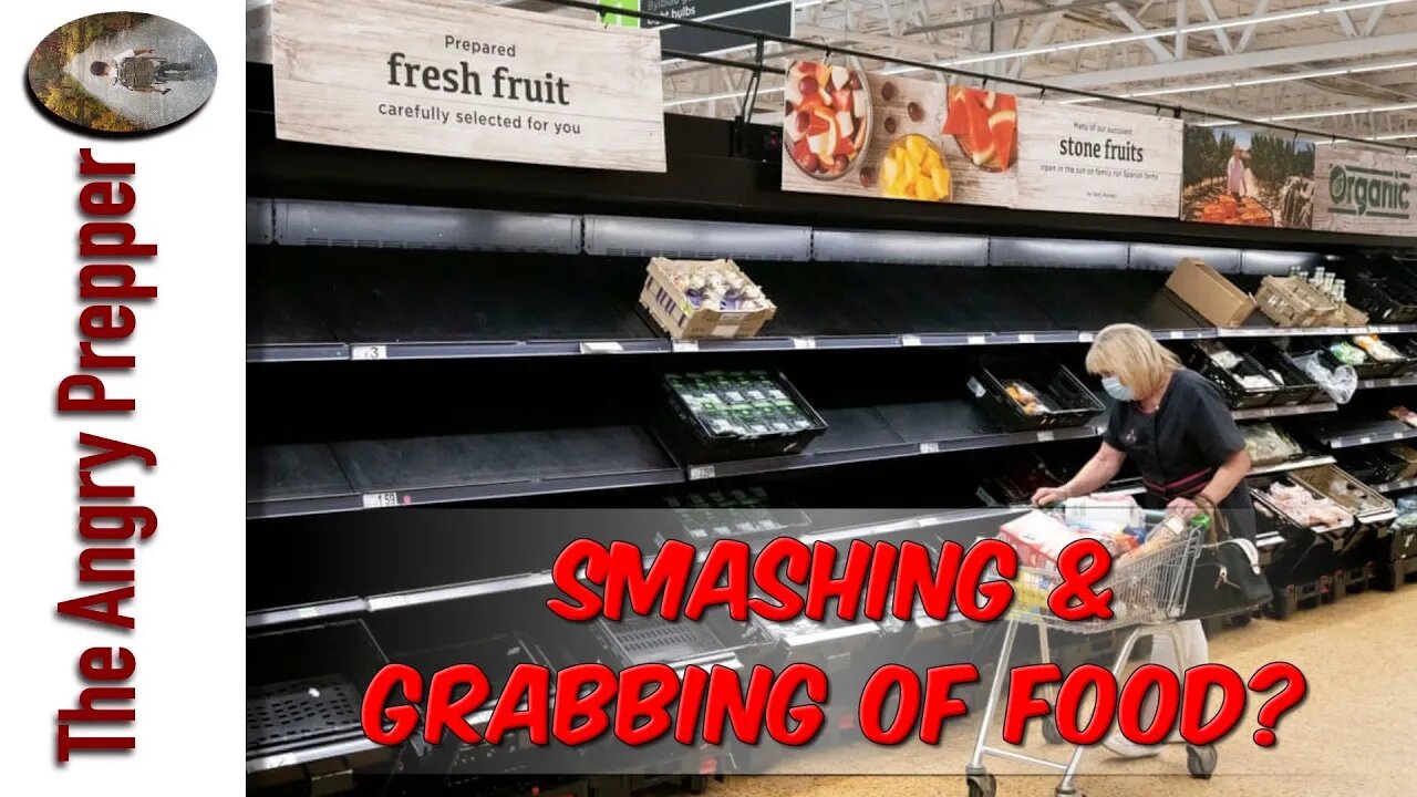 Smashing & Grabbing Of Food?