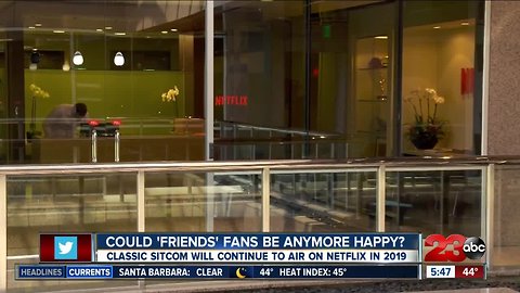 'Friends' to stay on Netflix