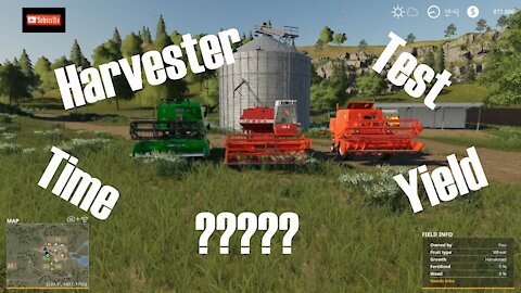 FS19 TESTING HARVESTERS