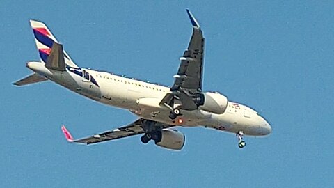 Airbus A320NEO PR-XBK coming from Brasília to Fortaleza