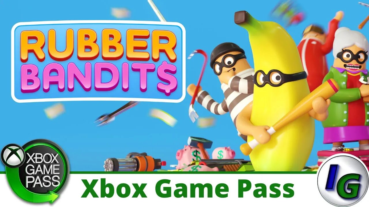 Rubber Bandits Gameplay on Xbox Game Pass