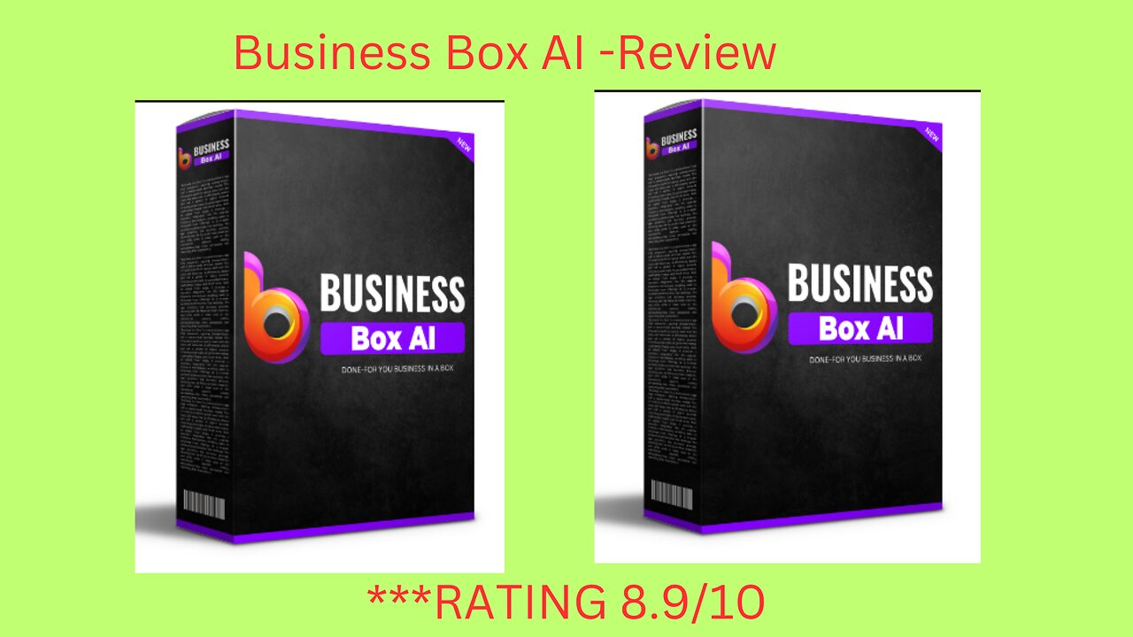 Business Box AI Demo,How To Work!