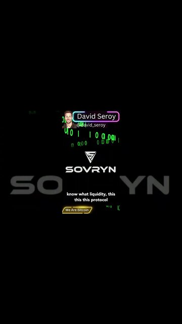 Zero - Borrow Against your Bitcoin at 0% - David Seroy (Sovryn)