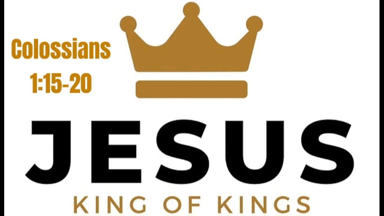 Colossians 1:15-20 Sermon: The Great King Has Been Born!