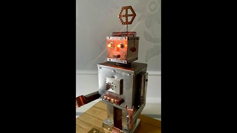 Check out this one of a kind Custom Robot created by Paul Beasmore