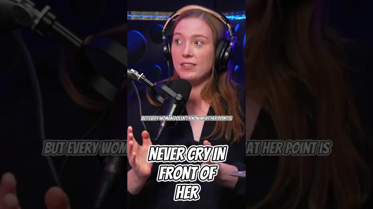 Crying Infront Of Women Is A Bad Idea