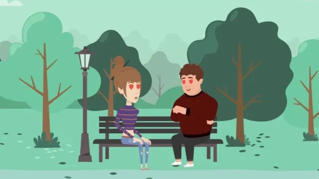 Deutsch lernen| Dialog| Sind wir jetzt zusammen?🥰❤️| Wortschatz und wichtige Verben
