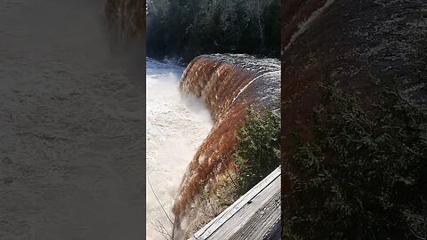 Tahquamenon Falls upper spring melt