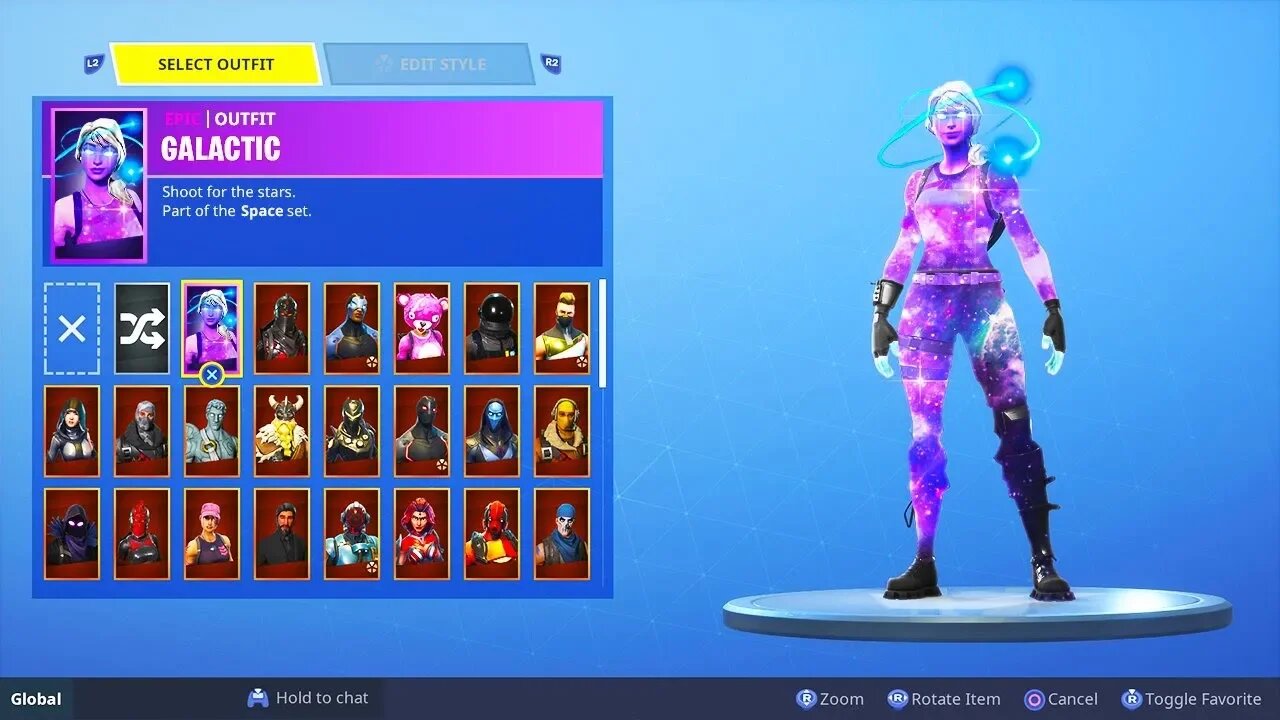 Female "GALAXY SKIN" released on ALL Fortnite platforms! (Download Tutorial)