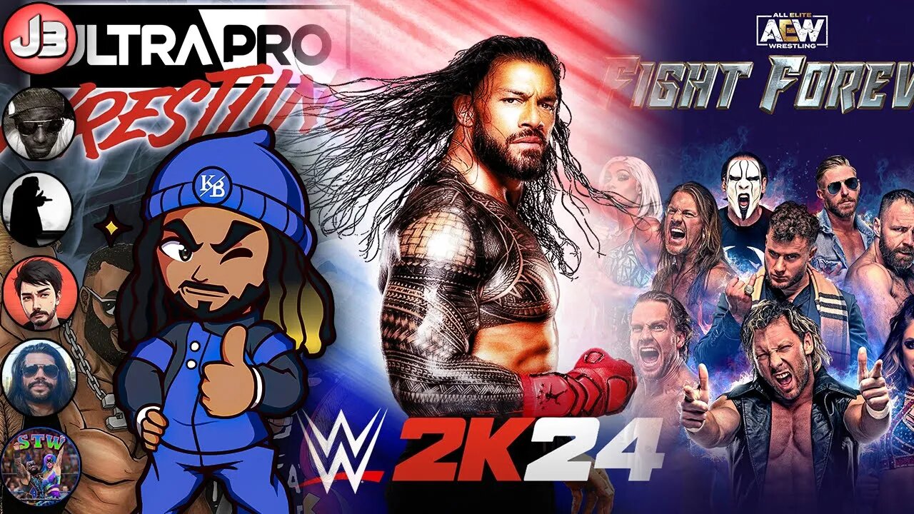 WGC Podcast Ep.1 -Talking AEW Fight Forever, WWE 2K24 & More!