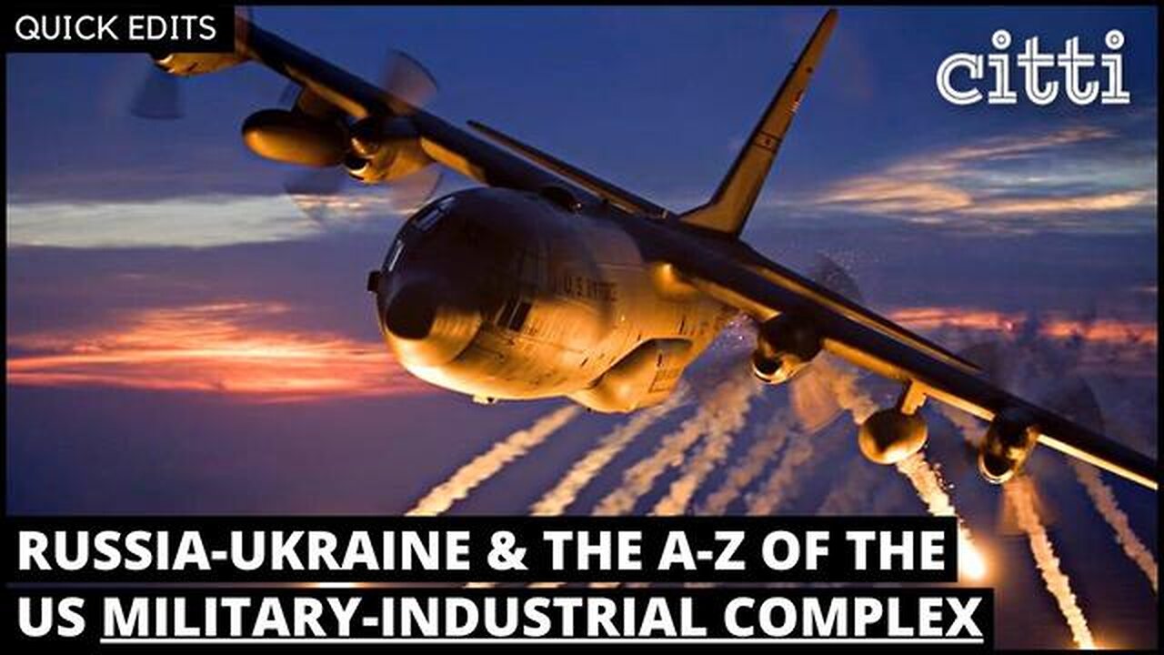 Russia - Ukraine - America's military industrial complex explained in 3 minutes