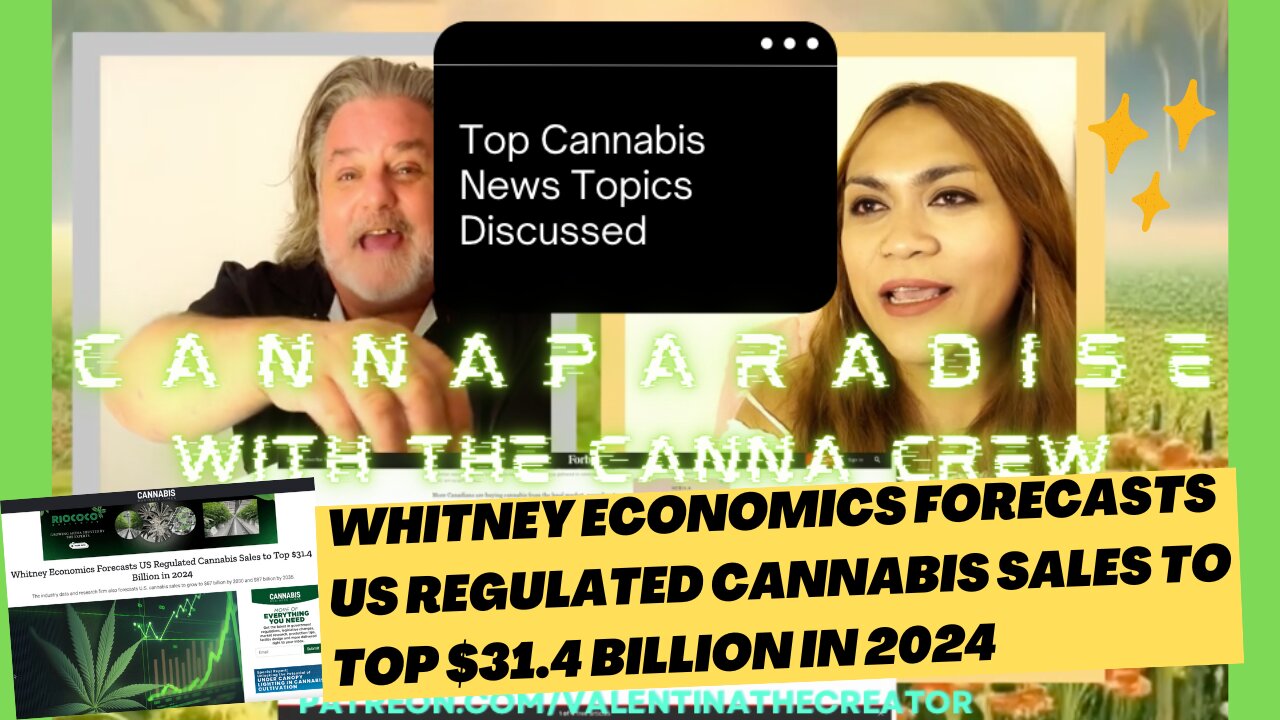 Cannabis Sales $31 Billion, MORE! Part 9 | CannaParadise w/ the CannaCrew Spotify Podcast | Ep. #001