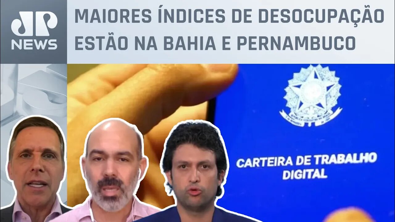 Levantamento do PNAD mostra subida do desemprego para 8,8% no 1º trimestre; comentaristas opinam