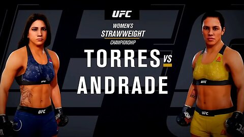 EA Sports UFC 3 Gameplay Jessica Andrade vs Tecia Torres