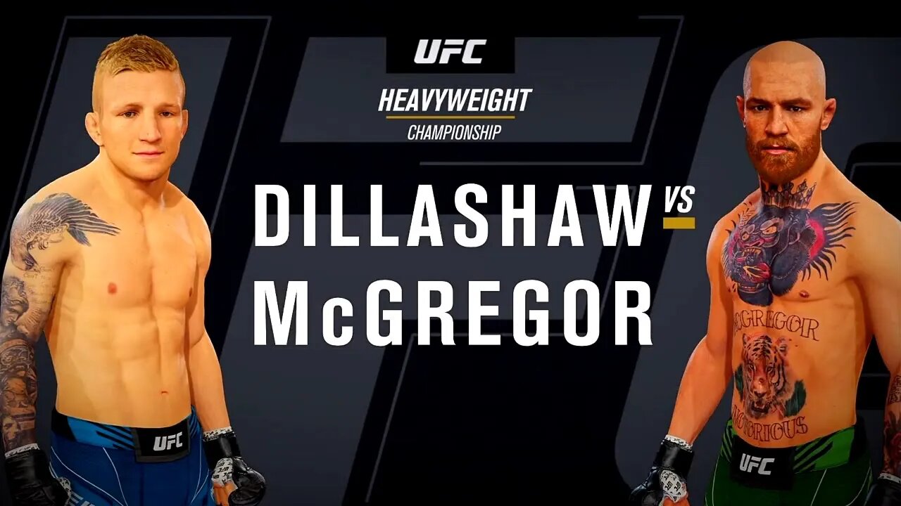 EA Sports UFC 4 Gameplay Conor McGregor vs TJ Dillashaw