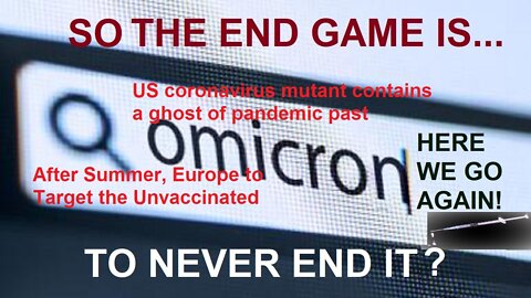 After Summer, Europe to Target the Unvaccinated+ Claim US Could See 100 Million CV Cases Fall/Winter