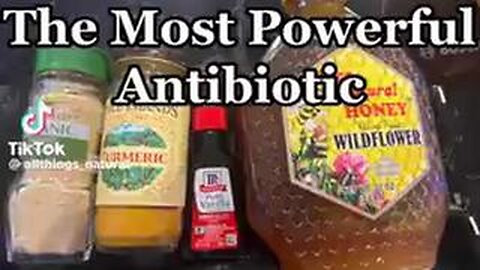 THE MOST POWERFUL NATURAL ANTIBIOTIC