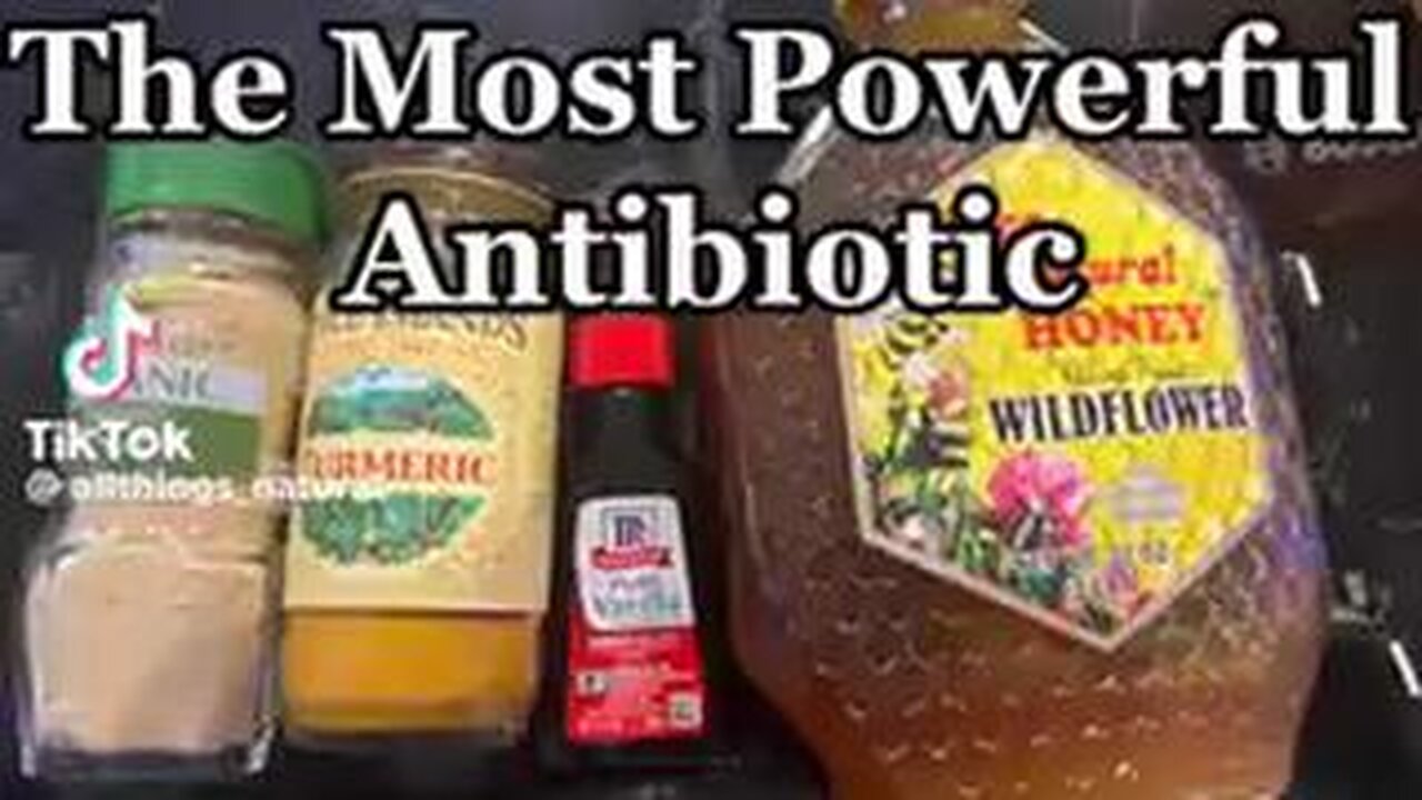 THE MOST POWERFUL NATURAL ANTIBIOTIC