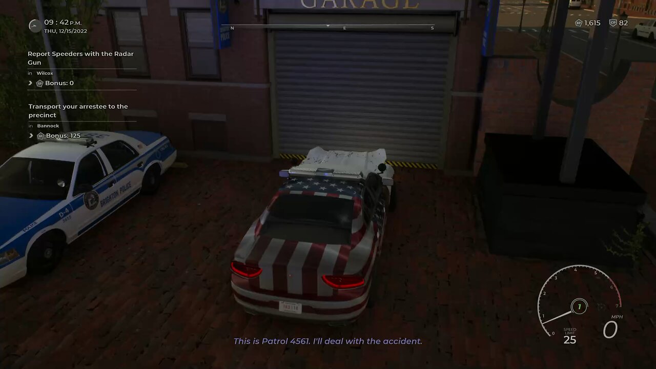 Police simulator bug