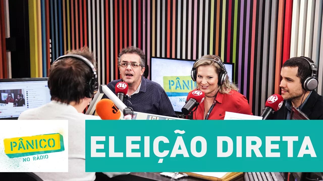 "Eleição direta é golpe": bancada do novo "Pingos nos Is" explica cenário político