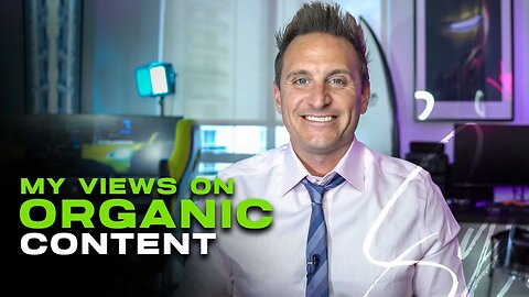 My Views on Organic Content - Robert Syslo Jr