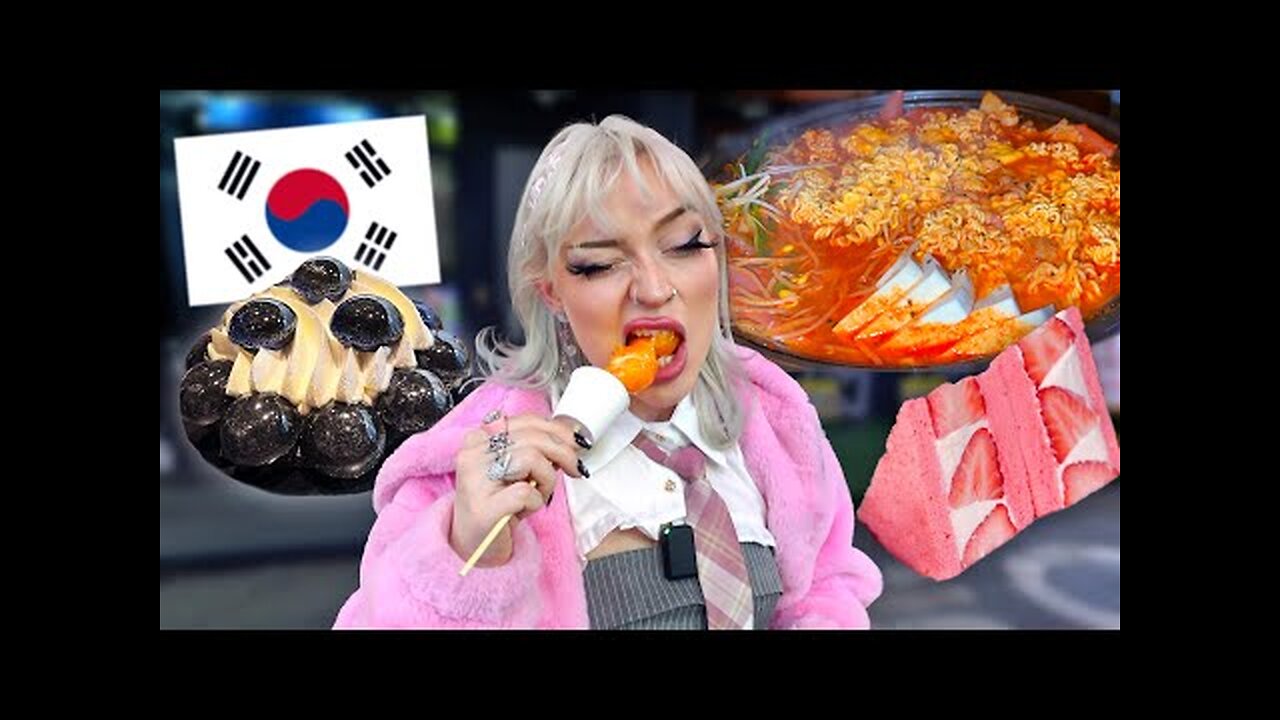 German Girl tries the best food spots in Korea (Seoul)