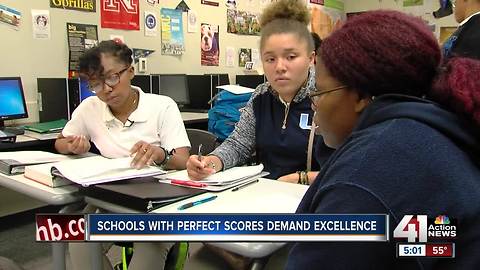 Schools with perfect MAP scores demand excellence