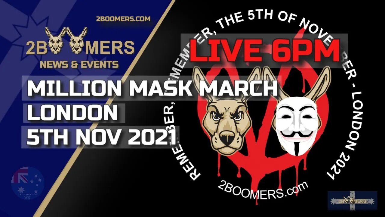 5TH NOVEMBER 2021 LONDON MILLION MASK MARCH #2