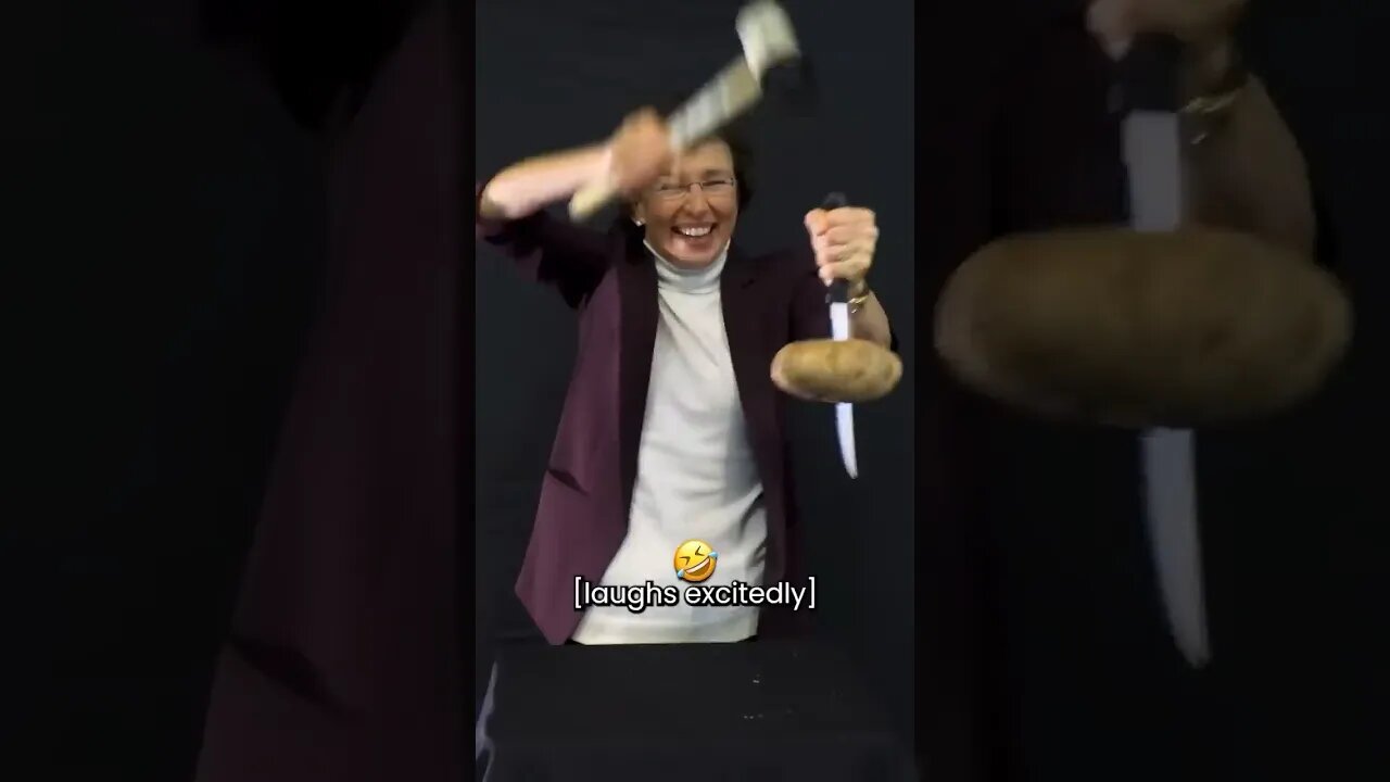 What’s She Doing To The Potato? 🤣