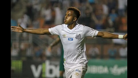 Gol de Rodrygo - Santos 3 x 0 Guarani - Narração de Gabriel Dias