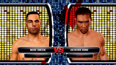 UFC Undisputed 3 Gameplay Akihiro Gono vs Mike Swick (Pride)