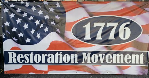 1776 RESTORATION MOVEMENT moves in to Washington DC area