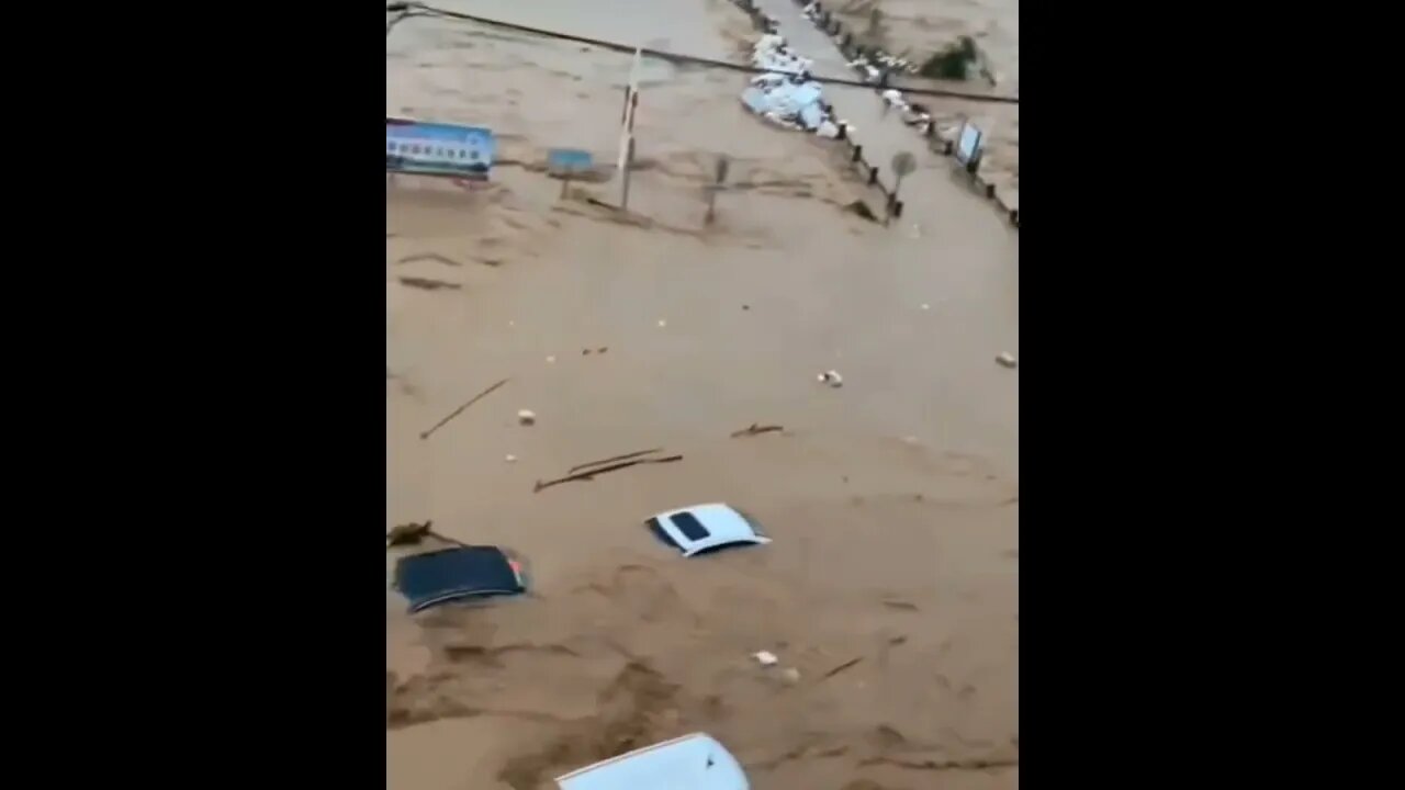 Western Quandong China Flooded