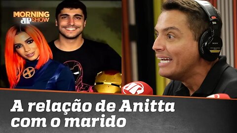 Anitta quis que marido saísse das redes sociais, conta Leo Dias