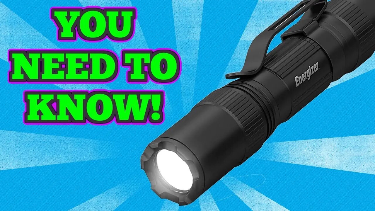 What To Know About This Energizer Tactical Keychain Light!