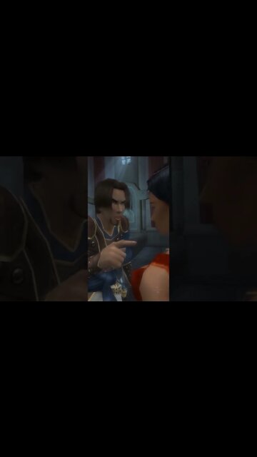 First encounter with Farah in Prince of Persia : The Sands Of Time