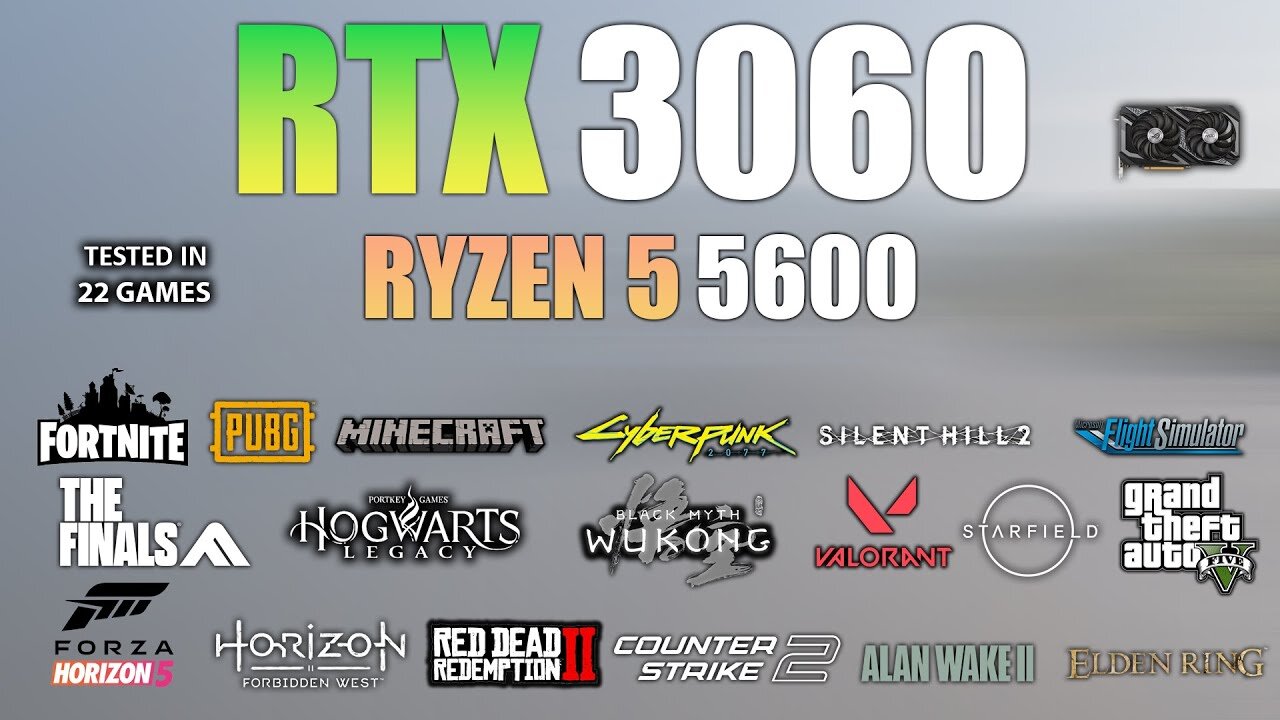 RTX 3060 : Test in 22 Games in Late 2024 - RTX 3060 Gaming | Still worth buying ?