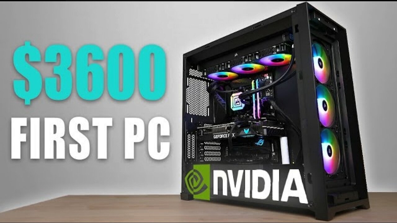 Making my first pc worth(3600$)💲🤑🤑