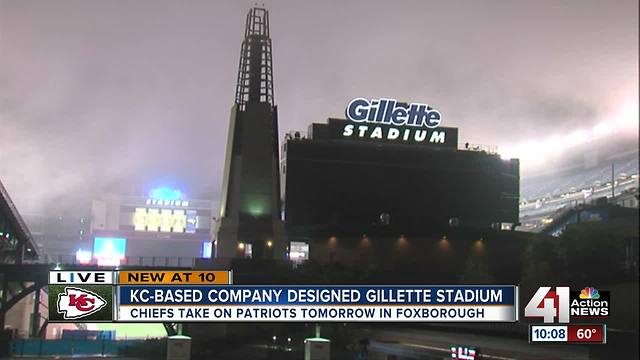 Kansas City-based company designed Gillette Stadium