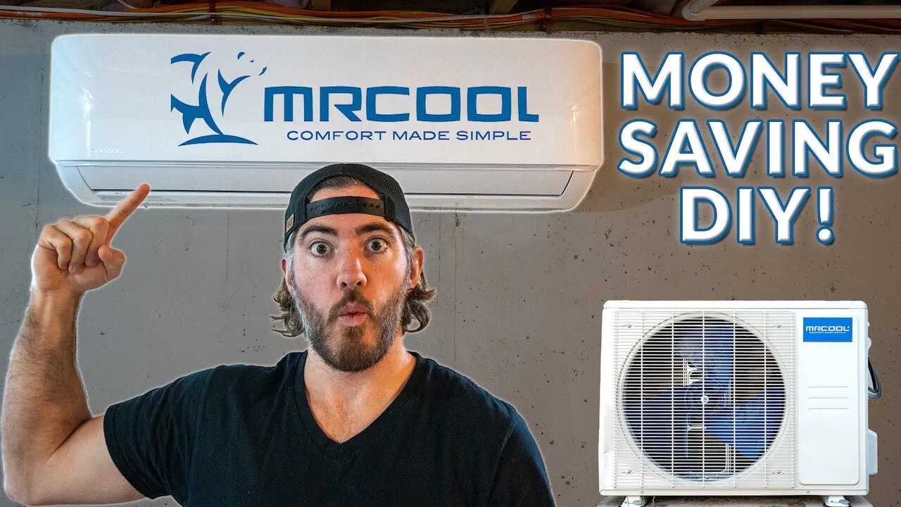 Replacing Our Mini Split with the DIY-Friendly MRCOOL Air Conditioner Heat Pump!