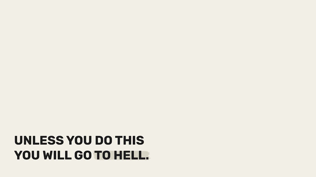 Why Good Works Can't Save You