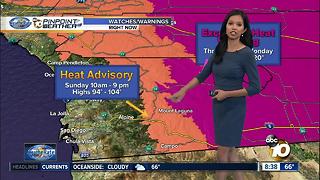 10News Pinpoint Weather with Melissa Mecija